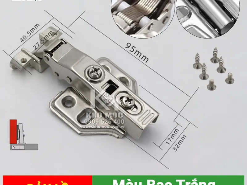 Bản Lề Khung Nhôm Kính