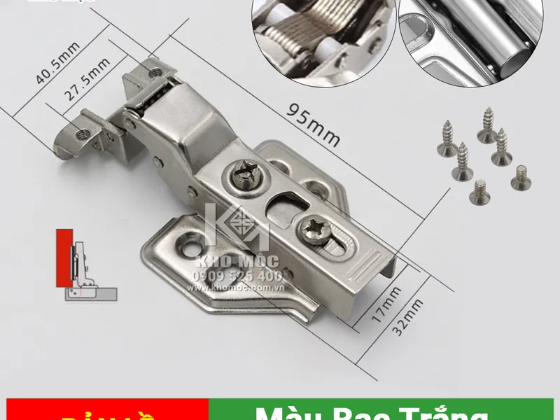 Bản Lề Khung Nhôm Kính