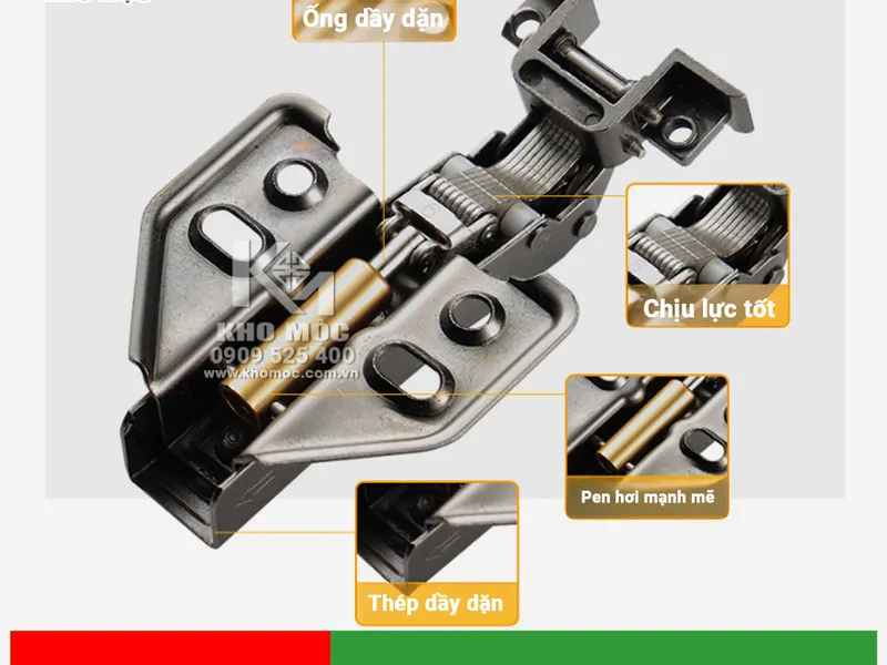 Bản Lề Khung Nhôm Kính