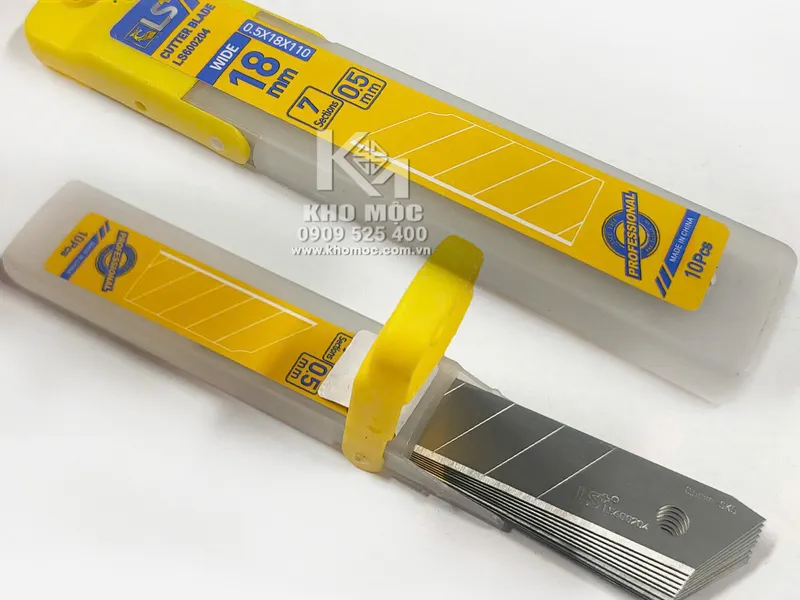 Lưỡi Dao Rọc Giấy / Vỉ 10 lưỡi