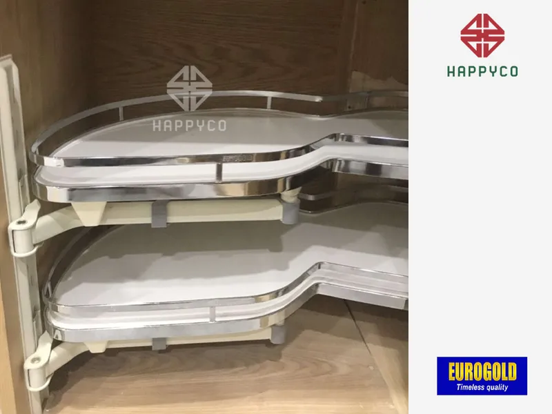 MÂM XOAY HÌNH LÁ EUROGOLD M0202