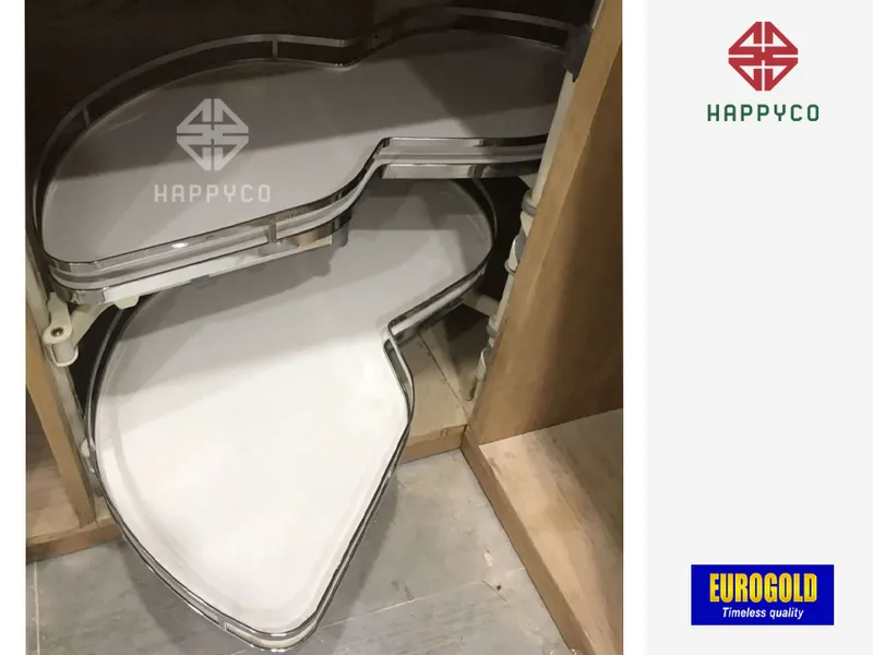 MÂM XOAY HÌNH LÁ EUROGOLD M0202