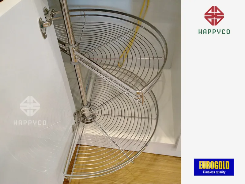 MÂM XOAY INOX MỜ NAN DẸT EPL180A