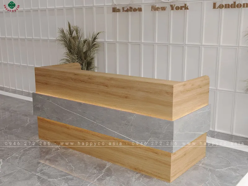 Mẫu bàn thu ngân đẹp BQ6808