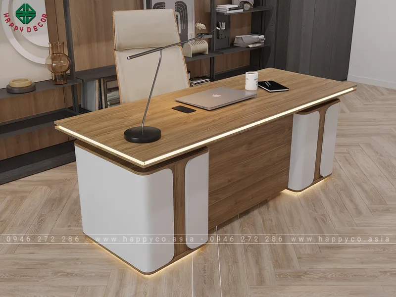 Bàn làm việc giám đốc hiện đại BGD6801