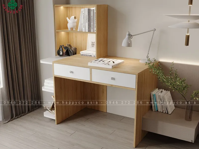 Mẫu bàn làm việc tại nhà nhỏ gọn hiện đại BV6807