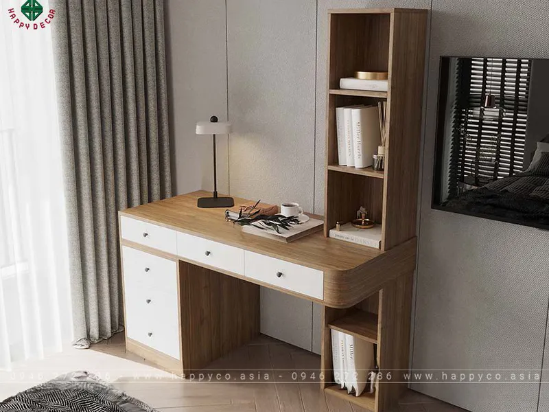 Bàn làm việc tại nhà bằng gỗ BV6818