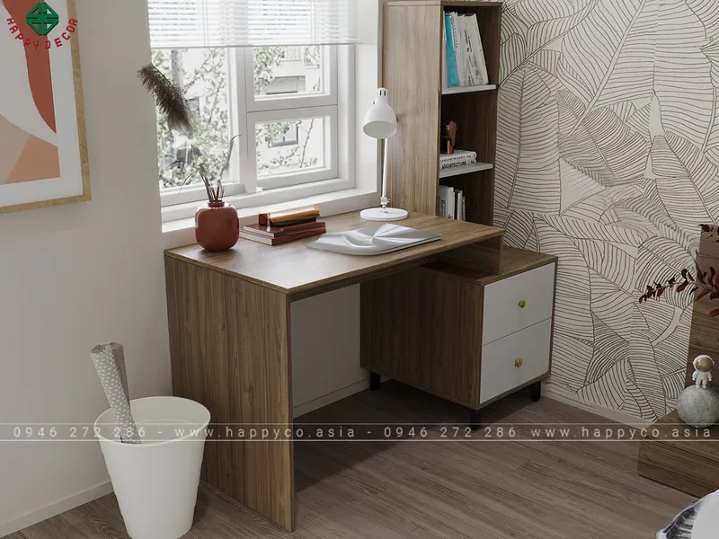 Bàn làm việc cá nhân tại nhà hiện đại BV6812