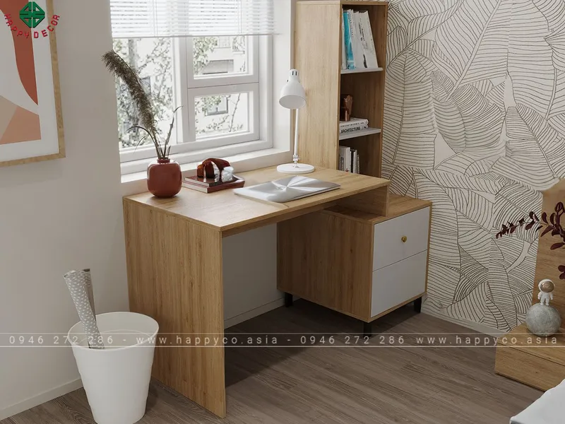 Bàn làm việc cá nhân tại nhà hiện đại BV6812