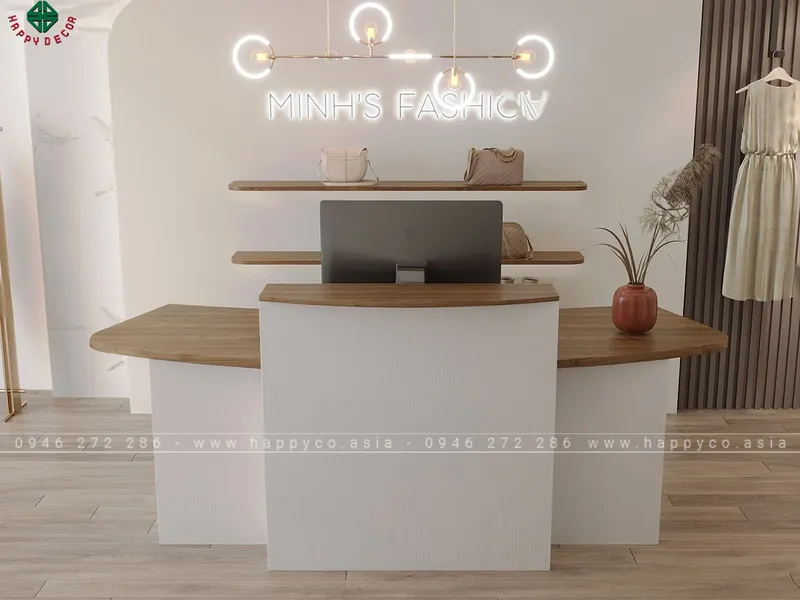 Bàn quầy lễ tân BQ6813