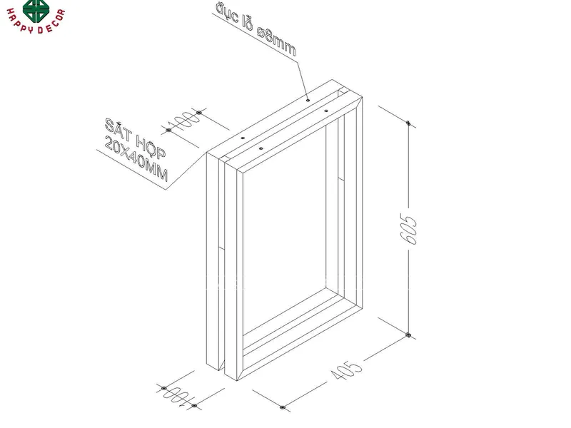 Bàn trang điểm gỗ đẹp BP6803