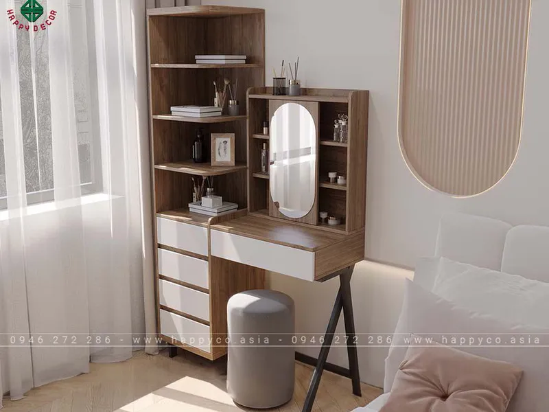 Mẫu bàn trang điểm gỗ đẹp BP6820