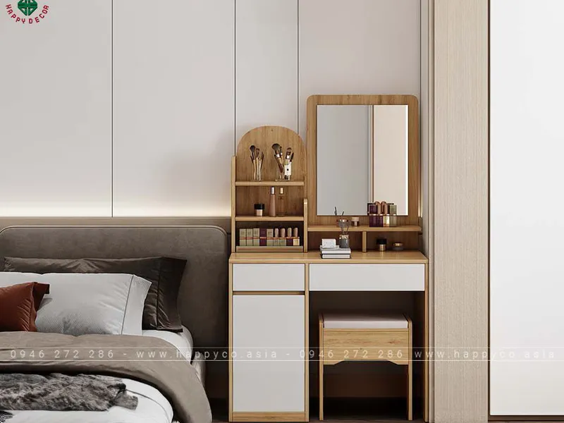 Mẫu bàn trang điểm nhỏ gọn BP6815