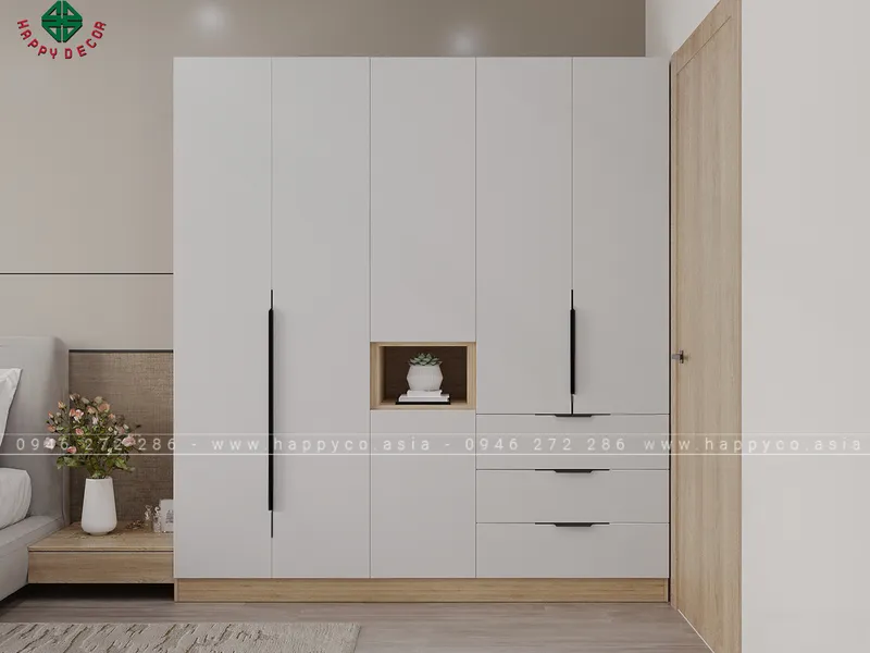 Tủ quần áo đẹp hiện đại TA6820