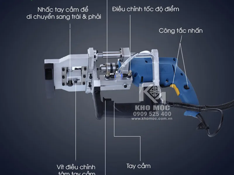 Máy Khoan Liên Kết Cầm Tay (Chốt Cam, Chốt Gỗ)