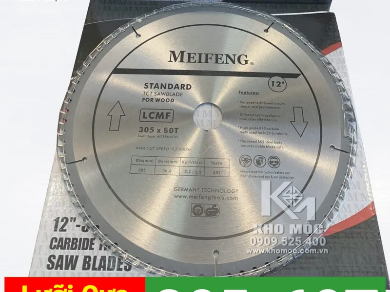 Lưỡi Cưa Gỗ MEIFENG 