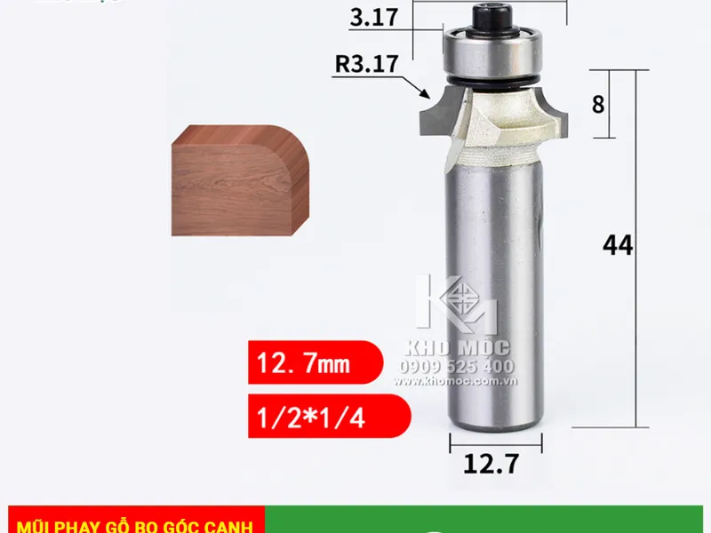 MŨI PHAY GỖ BO GÓC CẠNH