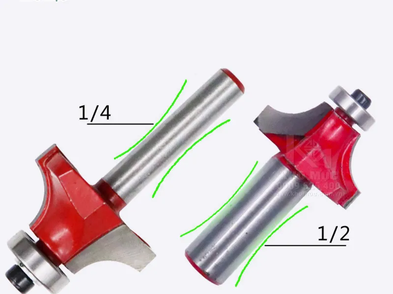 MŨI PHAY GỖ BO GÓC CẠNH