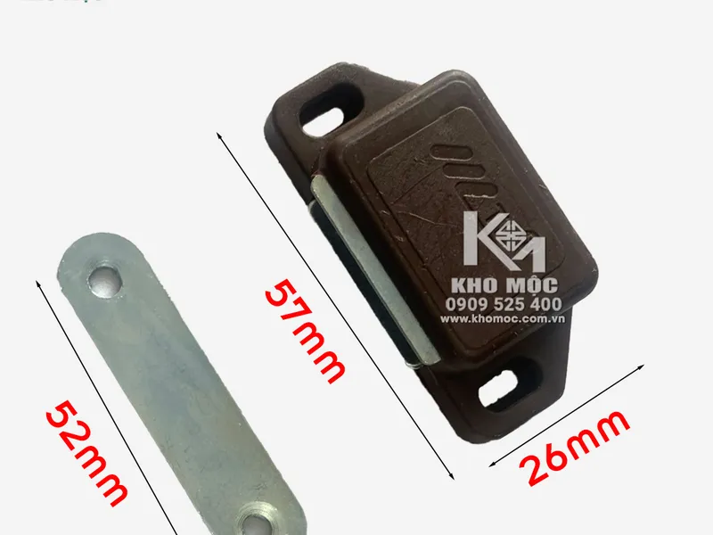 Nam châm hít cửa tủ 