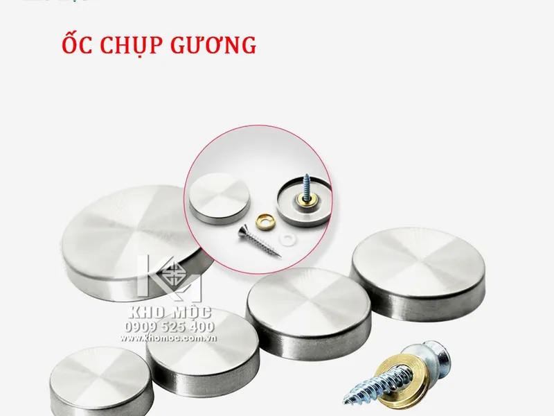 Ốc kết nối IVAN 20103  - Miếng Nhôm Dán Kính