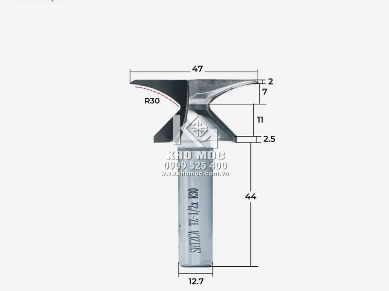Mũi CNC Bo Cong Ván Công Nghiệp