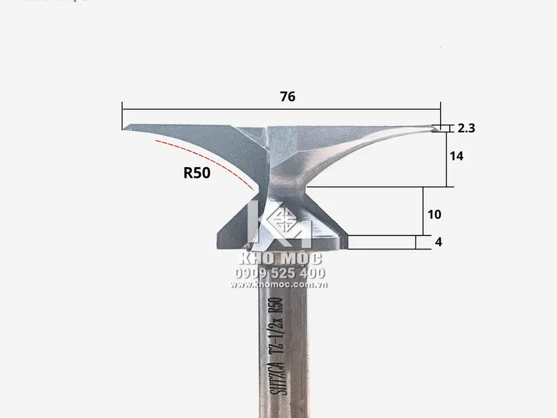 Mũi CNC Bo Cong Ván Công Nghiệp