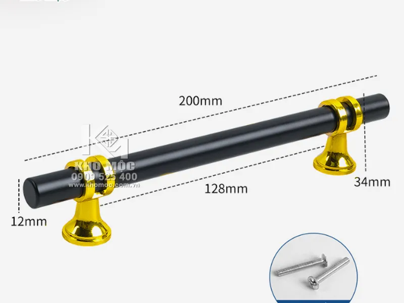 Tay nắm đũa có chân Mã RE204