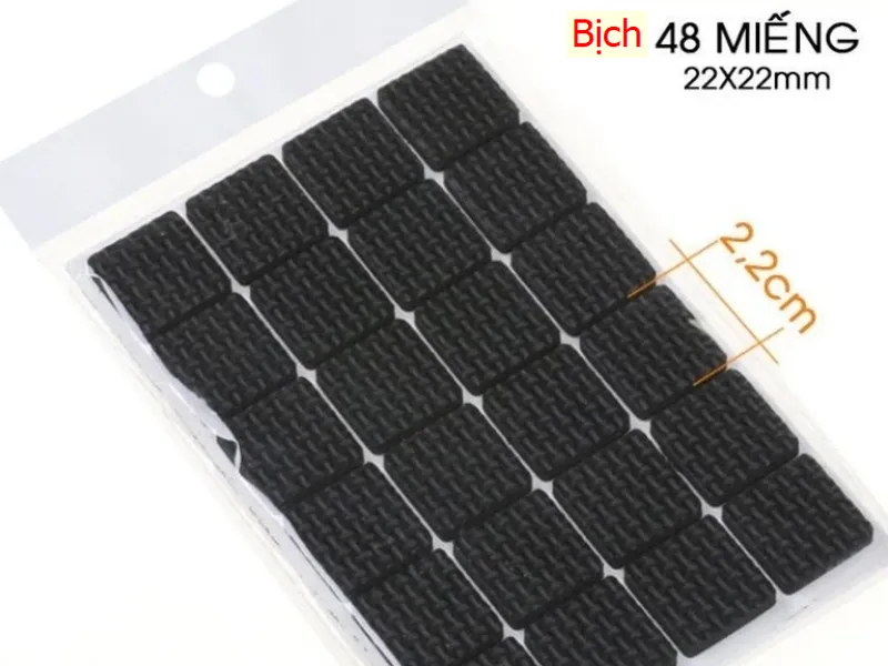 MIẾNG XỐP LÓT CHÂN BÀN GHẾ