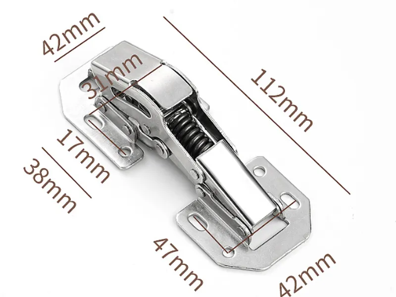 Bản lề có Giảm Chấn 90/180 độ (Bản Lề Cóc )