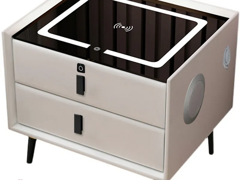 TỦ ĐẦU GIƯỜNG 2 NGĂN KÉO NHIỀU CHỨC NĂNG