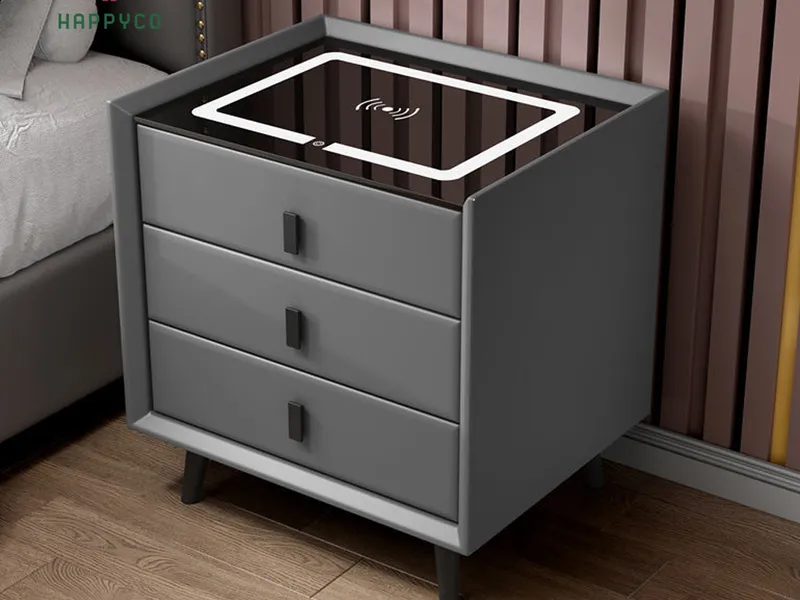 TỦ ĐẦU GIƯỜNG 3 NGĂN KÉO 2 CHỨC NĂNG