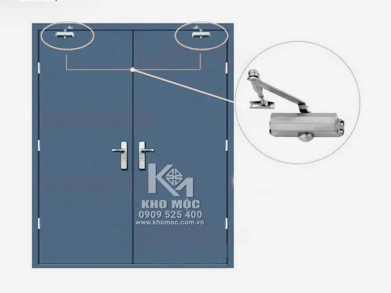 TAY ĐẨY HƠI XÁM SƠN (40-65 KG) HMR 602GR KHÔNG DỪNG