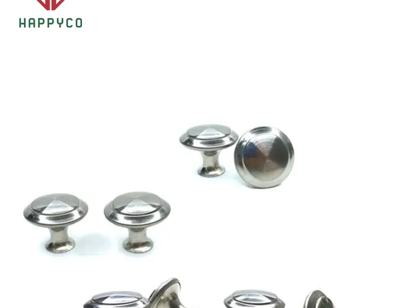 Tay Nắm Tròn Thép - Mã 906 - Bịch 2 Cái 