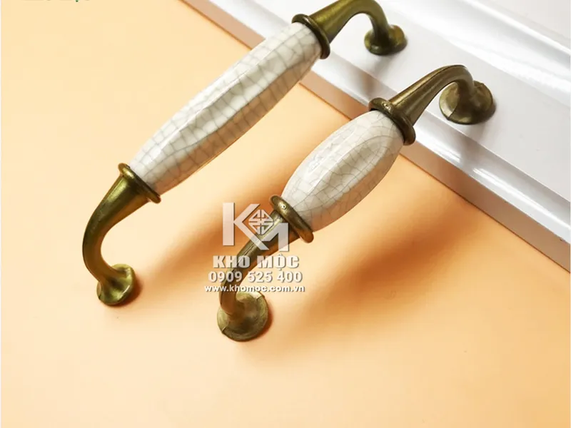 Tay Nắm Màu Đồng Cũ Kiểu Tân Cổ