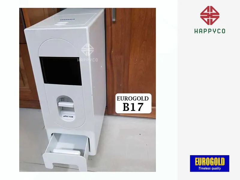 THÙNG GẠO ÂM TỦ RAY GIẢM CHẤN B17 EUROGOLD