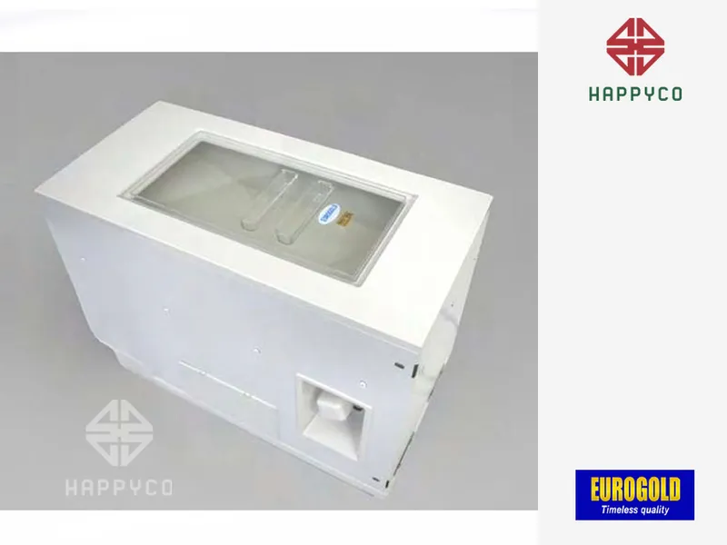 THÙNG GẠO ĐÔI ĐA NĂNG GẮN CÁNH - ÂM TỦ, RAY GIẢM CHẤN EUROGOLD B332