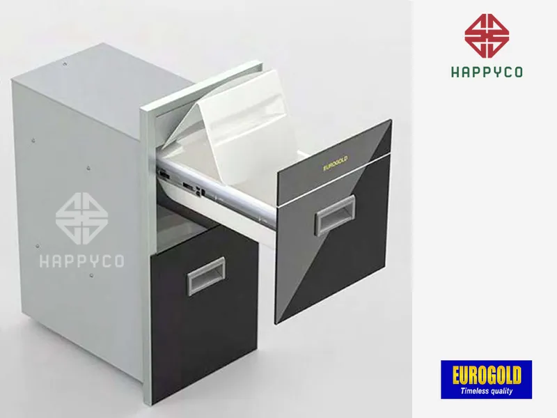 THÙNG GẠO MẶT GƯƠNG 2 TẦNG B322 EUROGOLD