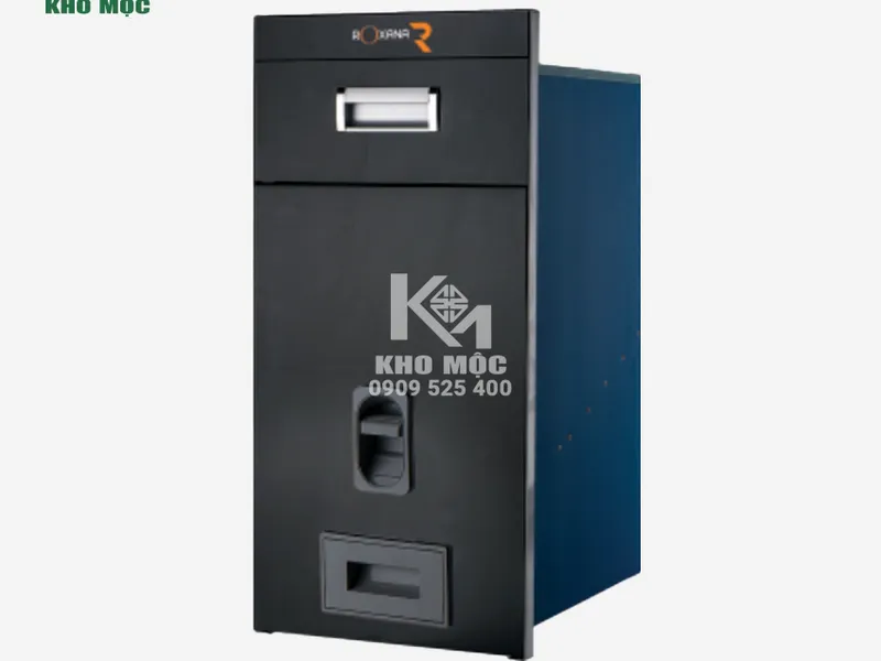  THÙNG GẠO MẶT GƯƠNG ĐEN ROXANA Mã R016 