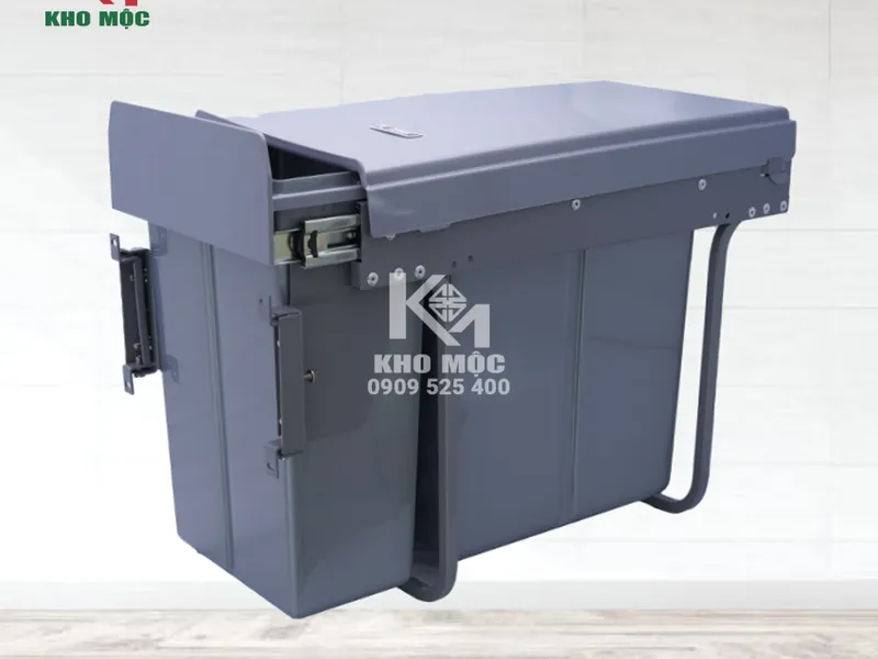 THÙNG RÁC ĐÔI ÂM TỦ GẮN CÁNH, RAY ÂM GIẢM CHẤN ROXANA MÃ R019