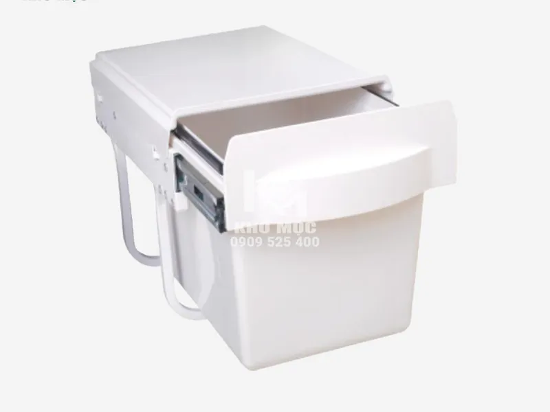 THÙNG RÁC ĐƠN ÂM TỦ, RAY ÂM GIẢM CHẤN ROXANA MÃ R018 