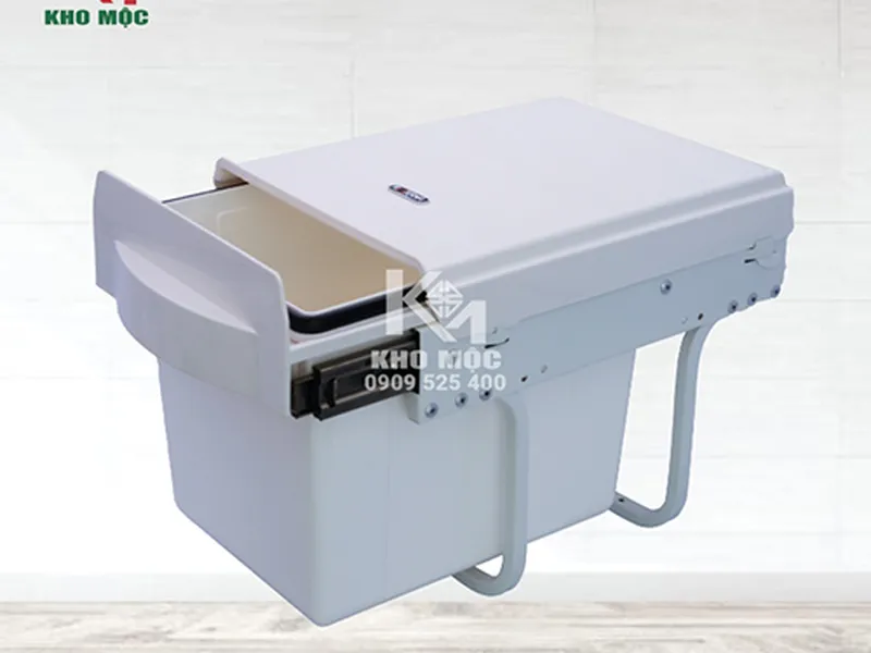 THÙNG RÁC ĐƠN ÂM TỦ, RAY ÂM GIẢM CHẤN ROXANA MÃ R018