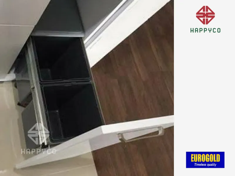 THÙNG RÁC GẮN CÁNH ÂM TỦ BL300 EUROGOLD