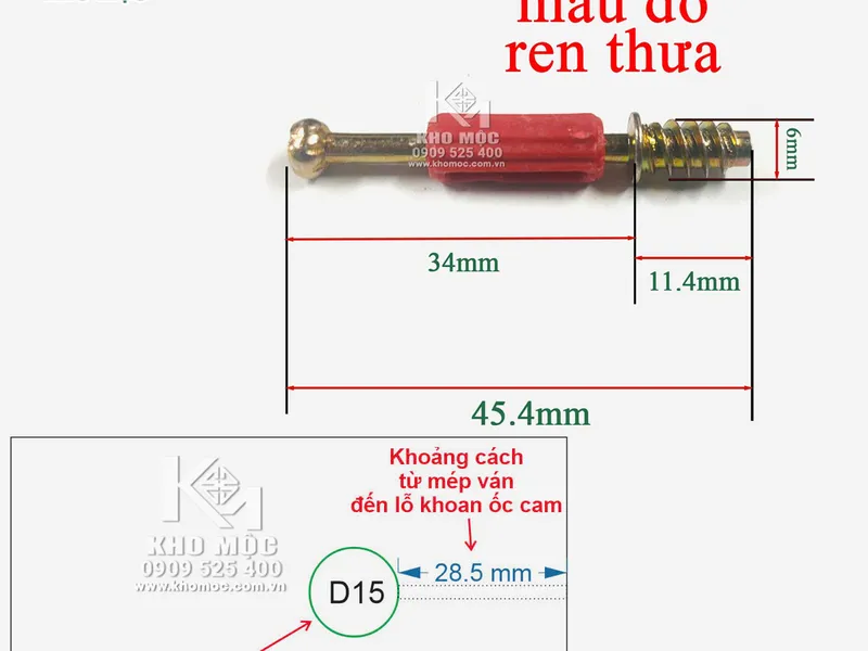Con Ti Ốc Cam ( Chốt Ốc Cam )
