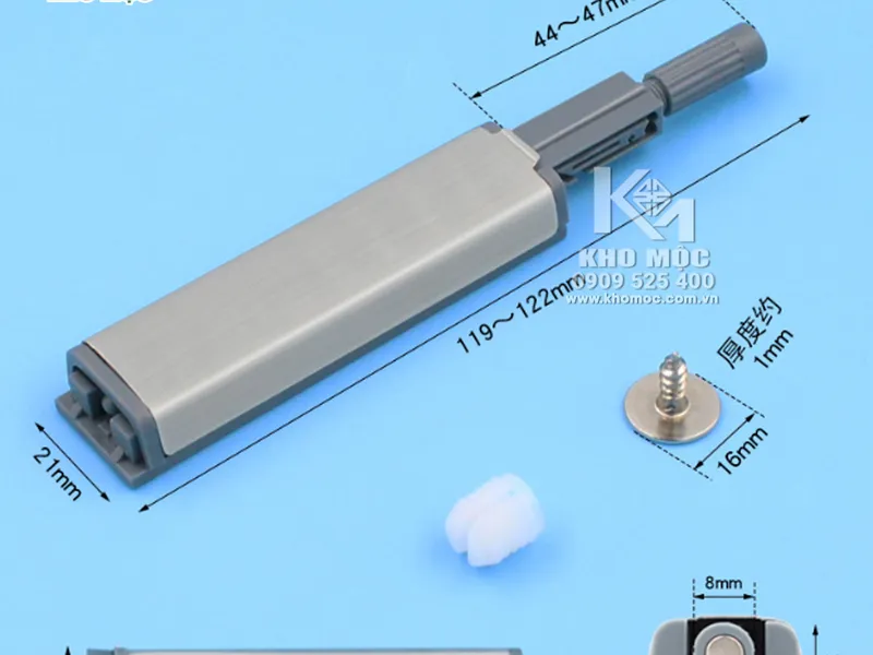 Tip On Bằng Nhôm Nhấn Mở 