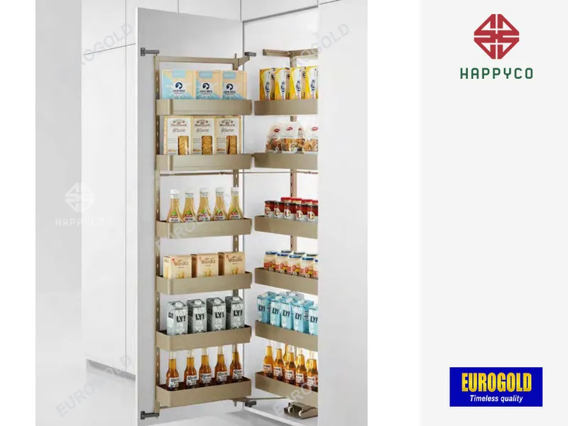 TỦ KHO 6 TẦNG CÁNH MỞ EUROGOLD EUM6L450