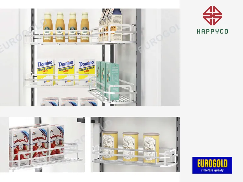 TỦ KHÔ NAN DẸT 6 TẦNG EUROGOLD CÁNH MỞ EPL80645
