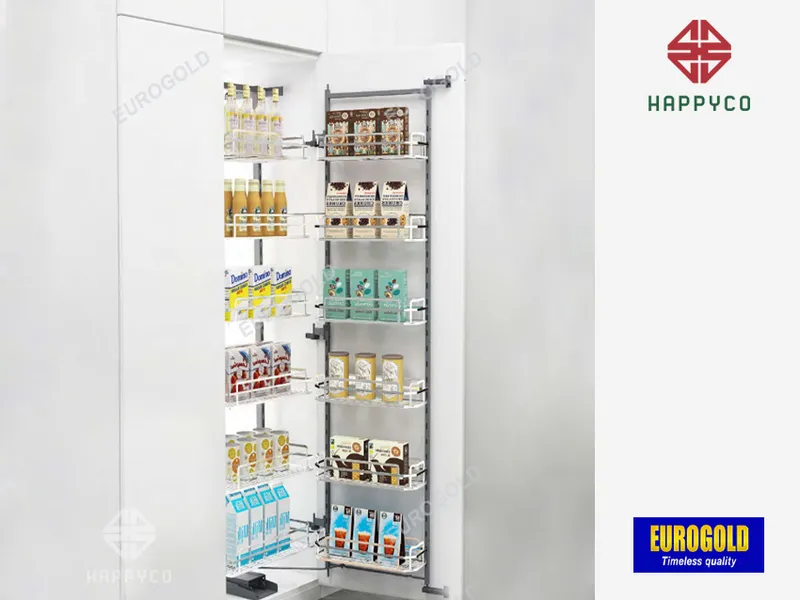 TỦ KHÔ NAN DẸT 6 TẦNG EUROGOLD CÁNH MỞ EPL80645