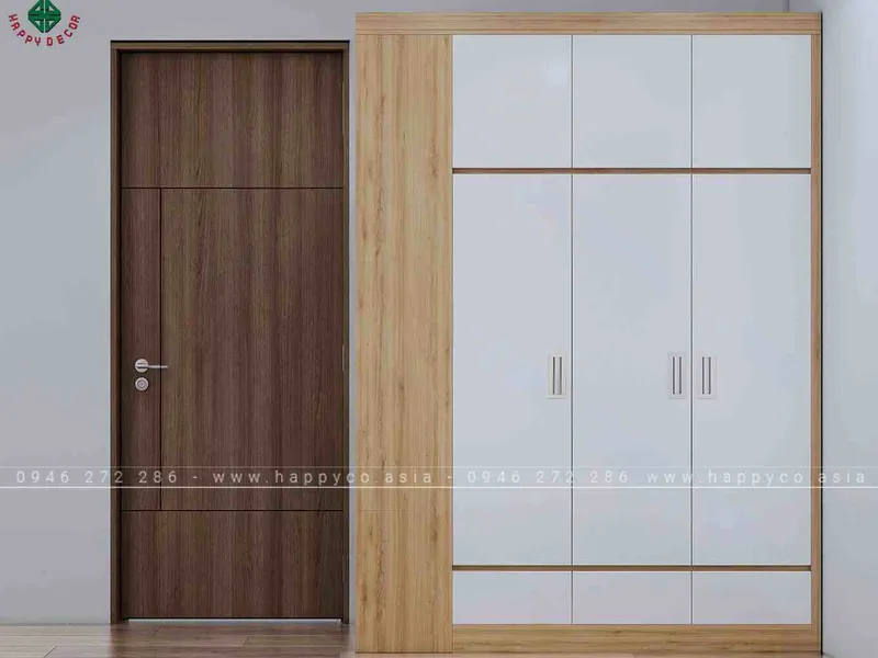 Tủ quần áo đẹp cho chung cư mã TA6807
