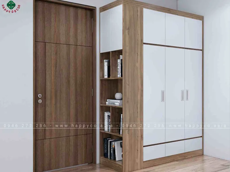Tủ quần áo đẹp cho chung cư mã TA6807