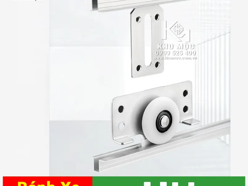 Ray Lùa & Bánh xe cửa lùa nhôm UU